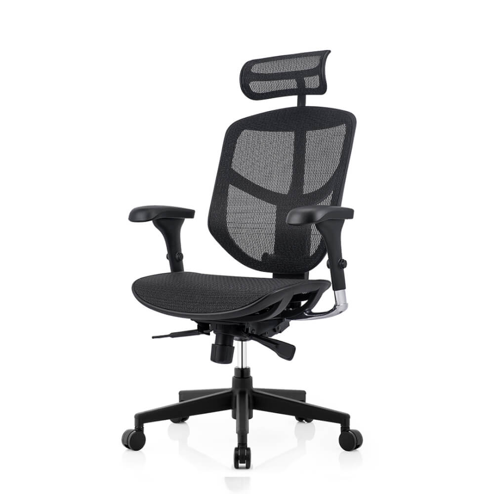 เก้าอี้สำนักงาน DF PROCHAIR รุ่น Enjoy-H Basic สีดำ